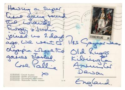 Lot #692 Beatles: Pattie Boyd Autograph Letter Signed - Image 1