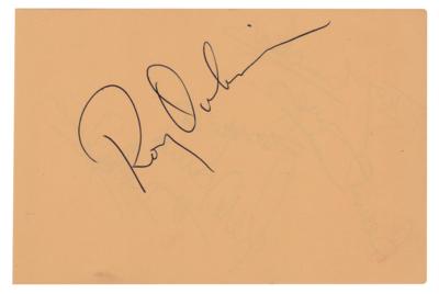 Lot #724 Roy Orbison Signature - Image 1