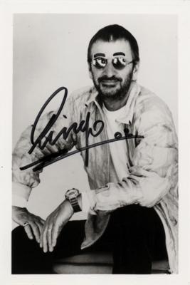 Lot #696 Beatles: Ringo Starr Signed Photograph - Image 1