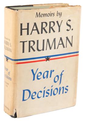 Lot #274 Harry S. Truman Signed Book, Presented to the Son of General Maxwell D. Taylor - Image 3