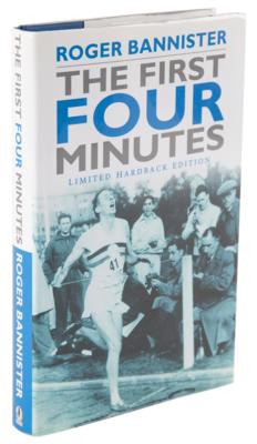 Lot #903 Roger Bannister Signed Book - The First Four Minutes (Ltd. Ed. of 239) - Image 3