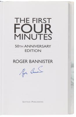 Lot #903 Roger Bannister Signed Book - The First Four Minutes (Ltd. Ed. of 239) - Image 4