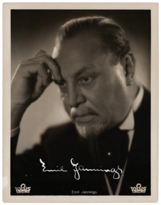 Lot #821 Emil Jannings Oversized Signed Photograph - Image 1