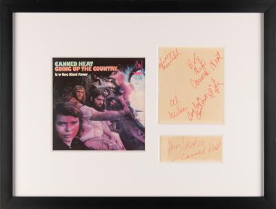 Lot #702 Canned Heat Signature - Image 1