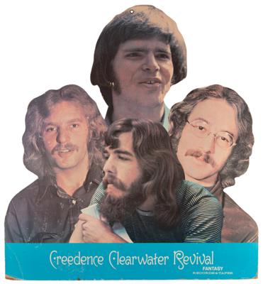 Lot #706 Creedence Clearwater Revival Fantasy Records Promotional Display - Image 1