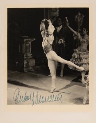 Lot #777 Ballet (4) Signed Items with Anna Pavlova and Rudolf Nureyev - Image 2