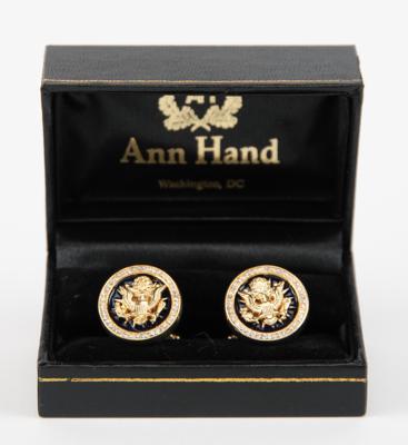 Lot #287 Donald Trump Presidential Gift - Cufflinks by Ann Hand - Image 3