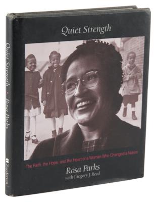 Lot #465 Rosa Parks Signed Book - Quiet Strength - Image 3