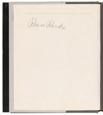 Lot #465 Rosa Parks Signed Book - Quiet Strength - Image 4