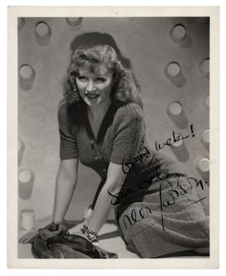 Lot #806 Greer Garson Signed Photograph by Clarence Sinclair Bull - Image 1