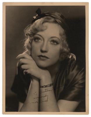 Lot #794 Marion Davies Signed Oversized Photograph by Clarence Sinclair Bull - Image 1