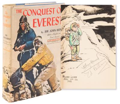 Lot #420 Edmund Hillary and John Hunt Signed Book