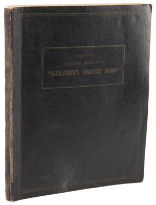 Lot #685 Irving Berlin Signed Music Book - Songs from Irving Berlin's 'Alexander's Ragtime Band' - Image 3