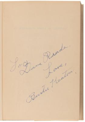 Lot #823 Buster Keaton Signed Book - My Wonderful World of Slapstick - Image 4