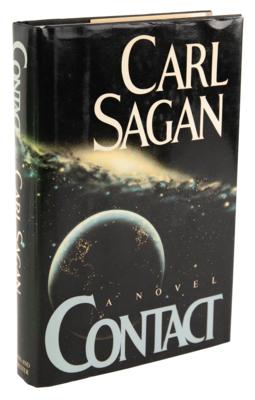 Lot #486 Carl Sagan Signed Book - Contact - Image 3