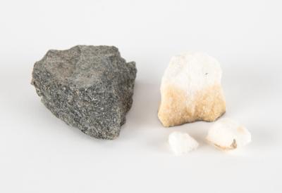 Lot #302 White House 1950 Renovation Relics: Stones and Nail - Image 3