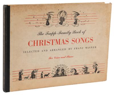 Lot #885 The Von Trapp Family Signed Book - The Trapp-Family Book of Christmas Songs - Image 3