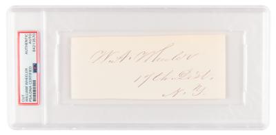 Lot #498 Vice Presidents: 19th Century Collection of (14) Signed Items - Image 11