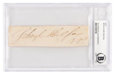 Lot #498 Vice Presidents: 19th Century Collection of (14) Signed Items - Image 3