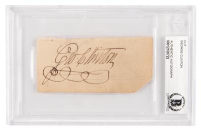 Lot #498 Vice Presidents: 19th Century Collection of (14) Signed Items - Image 5