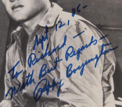 Lot #518 Pappy Boyington Signed Book - Baa Baa Black Sheep - Image 2