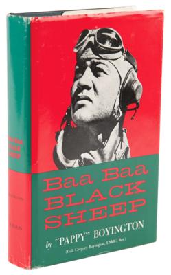 Lot #518 Pappy Boyington Signed Book - Baa Baa Black Sheep - Image 3