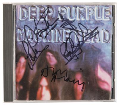 Lot #707 Deep Purple Signed CD - Machine Head - Image 1