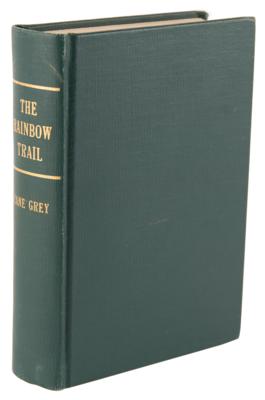 Lot #643 Zane Grey Signed Book - The Rainbow Trail - Image 3