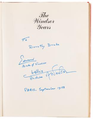 Lot #508 Duke and Duchess of Windsor Signed Book - Image 4