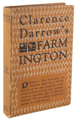 Lot #392 Clarence Darrow Signed Book - Farmington - Image 3