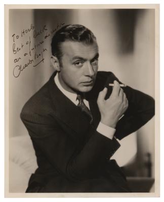 Lot #787 Charles Boyer Signed Photograph