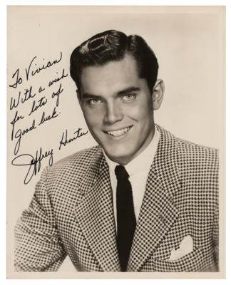 Lot #820 Jeffrey Hunter Signed Photograph - Image 1