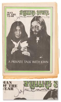 Lot #658 Beatles: John Lennon Signed 'Man of the