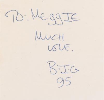 Lot #677 Notorious B.I.G. Signature