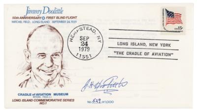 Lot #521 James H. Doolittle Signed Commemorative