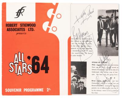 Lot #672 Rolling Stones Signed 'All Stars '64'