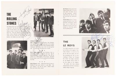 Lot #672 Rolling Stones Signed 'All Stars '64' Tour Program - Image 4