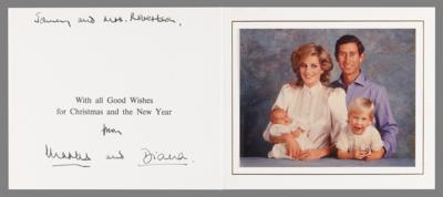 Lot #338 Princess Diana and King Charles III