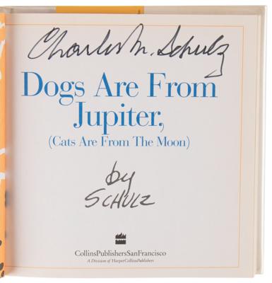 Lot #620 Charles Schulz Signed Book - Dogs Are From Jupiter (Cats Are From The Moon) - Image 4