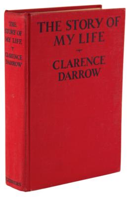 Lot #393 Clarence Darrow Signed Book - My Life - Image 3