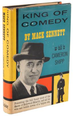 Lot #869 Mack Sennett Signed Book - King of Comedy - Image 3