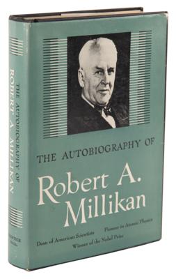 Lot #452 Robert A. Millikan Signed Book - Autobiography - Image 3