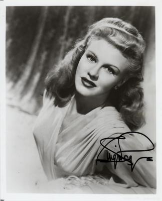 Lot #865 Ginger Rogers Signed Photograph - Image 1