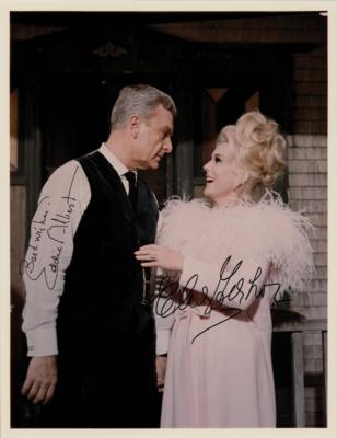 Lot #808 Green Acres: Albert and Gabor Signed Photograph - Image 1