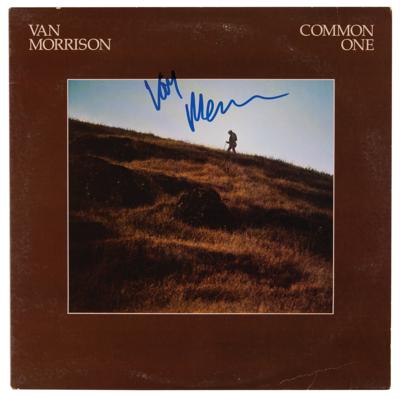 Lot #723 Van Morrison Signed Album - Common One - Image 1