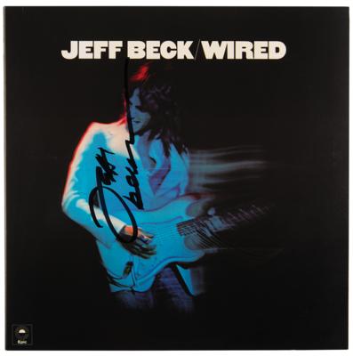 Lot #697 Jeff Beck Signed Album - Wired - Image 1