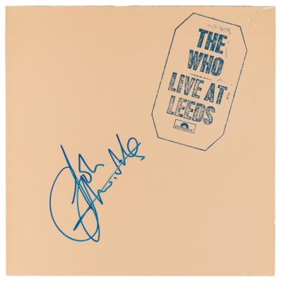 Lot #739 The Who: John Entwistle Signed Album - Live at Leeds - Image 1