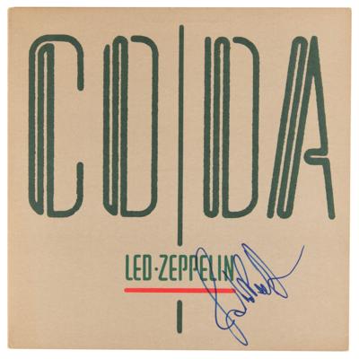 Lot #721 Led Zeppelin: John Paul Jones Signed Album - Coda - Image 1