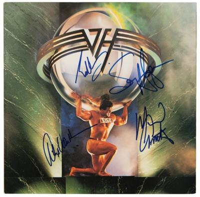 Lot #736 Van Halen Signed Album - 5150 - Image 1