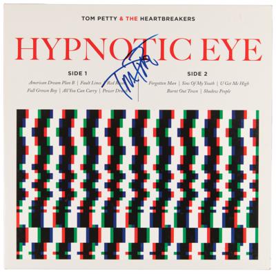 Lot #726 Tom Petty Signed Album - Hypnotic Eye - Image 1